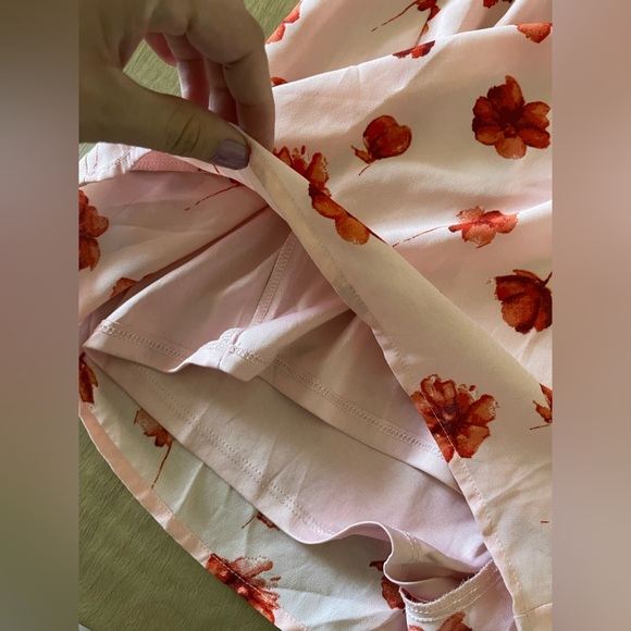 Lulu’s| Delvy Blush Pink Floral Print Surplice Romper, Barbiecore Style••• - Picture 9 of 16